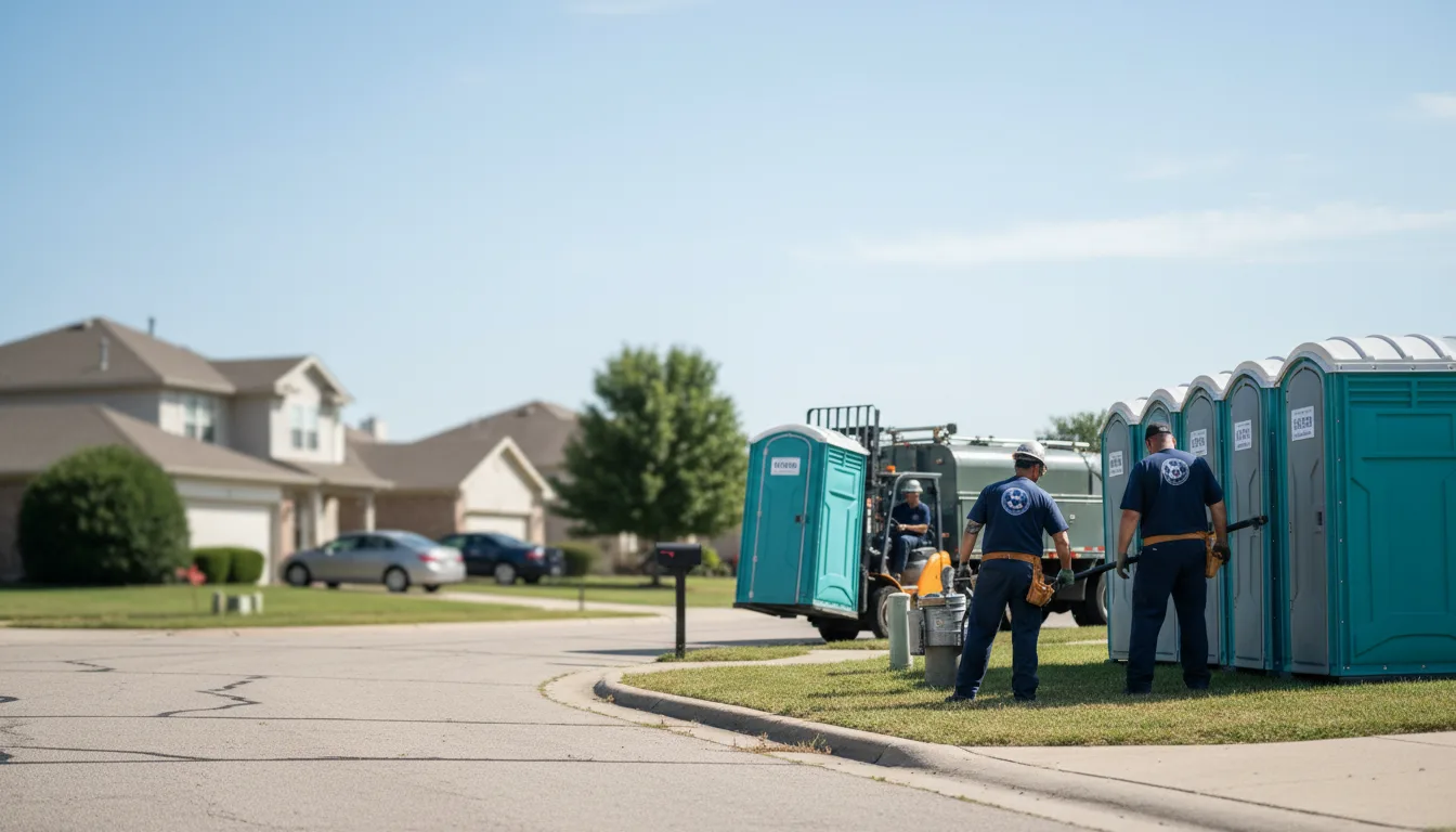 Porta Potty Rental in South Rockwood, MI near me